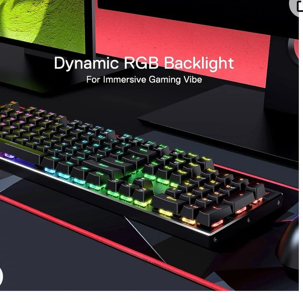 Redragon PRO Wireless RGB Gaming Keyboard, BT/2.4Ghz Tri-Mode